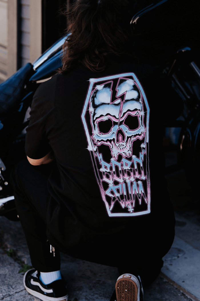 SKULL COFFIN CHROME - Born Scum