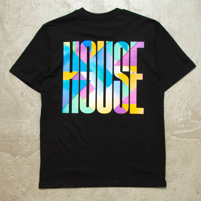 Solstice Higher House Back Print - Tshirt - Black