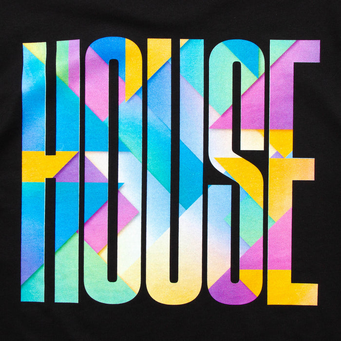 Solstice Higher House Back Print - Tshirt - Black
