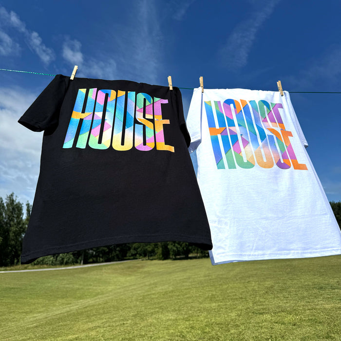 Solstice Higher House Back Print - Tshirt - Black
