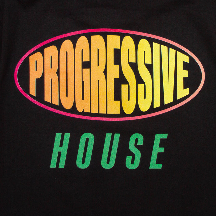 Tilt Progressive House Alliance Back Print - Tshirt - Black