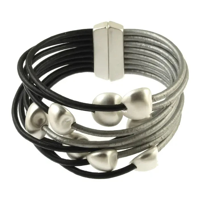 Two Tone Gradient Metal Bracelet