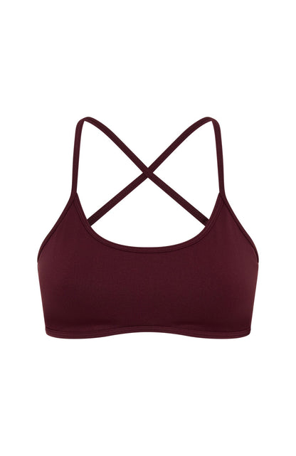Fuel Seamless Sports Bra Merlot