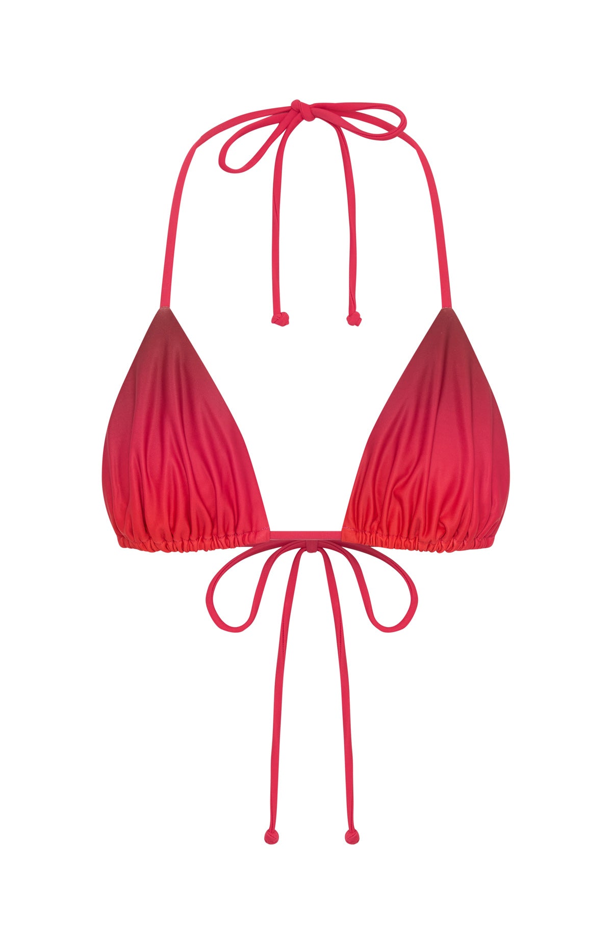 Golden Hour Bikini Top Scarlett Inferno