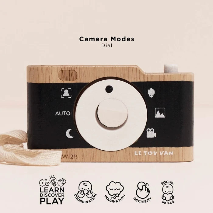 Wooden Retro Camera