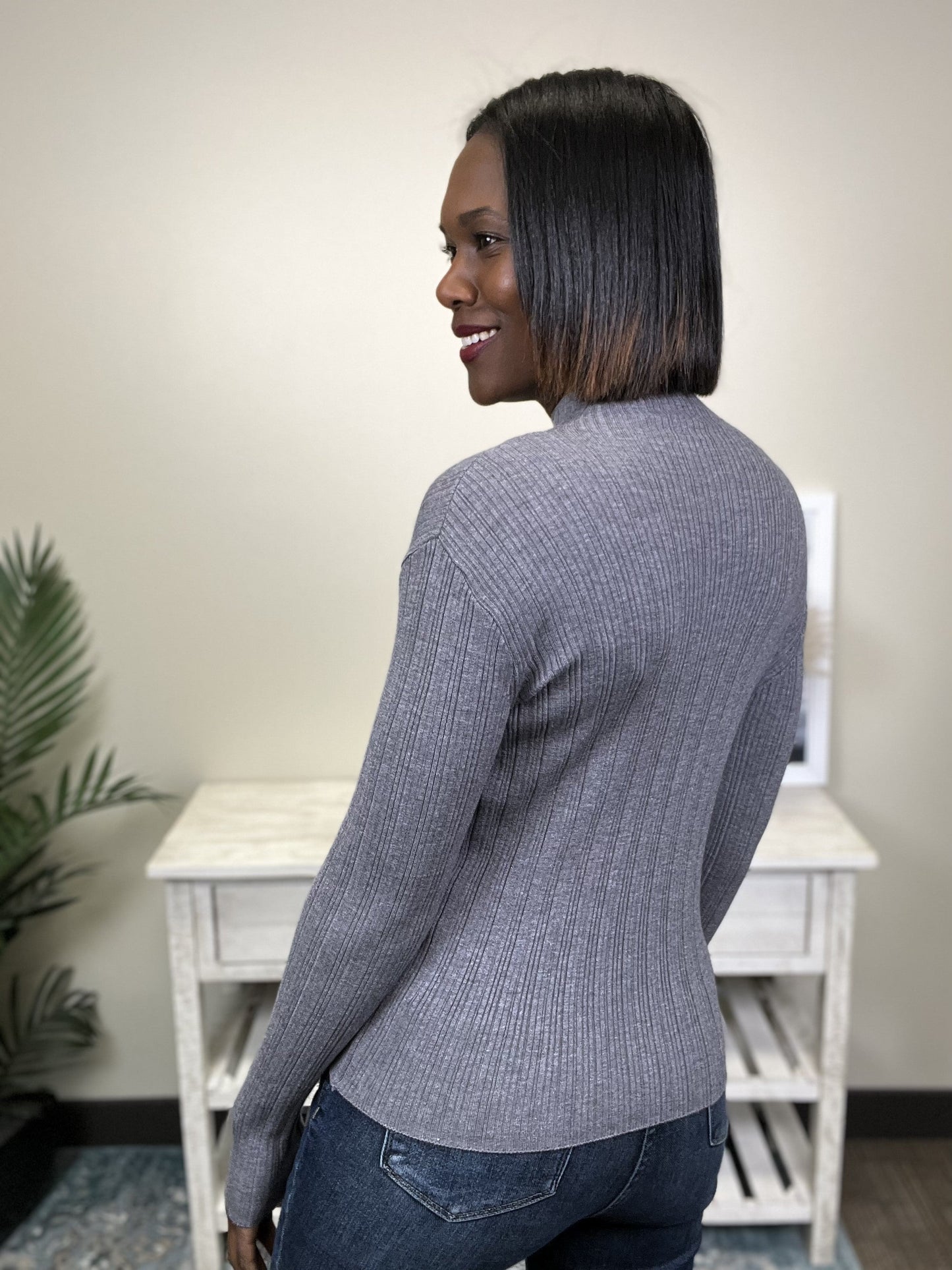 Introduced Happiness Women's Fitted Sweater